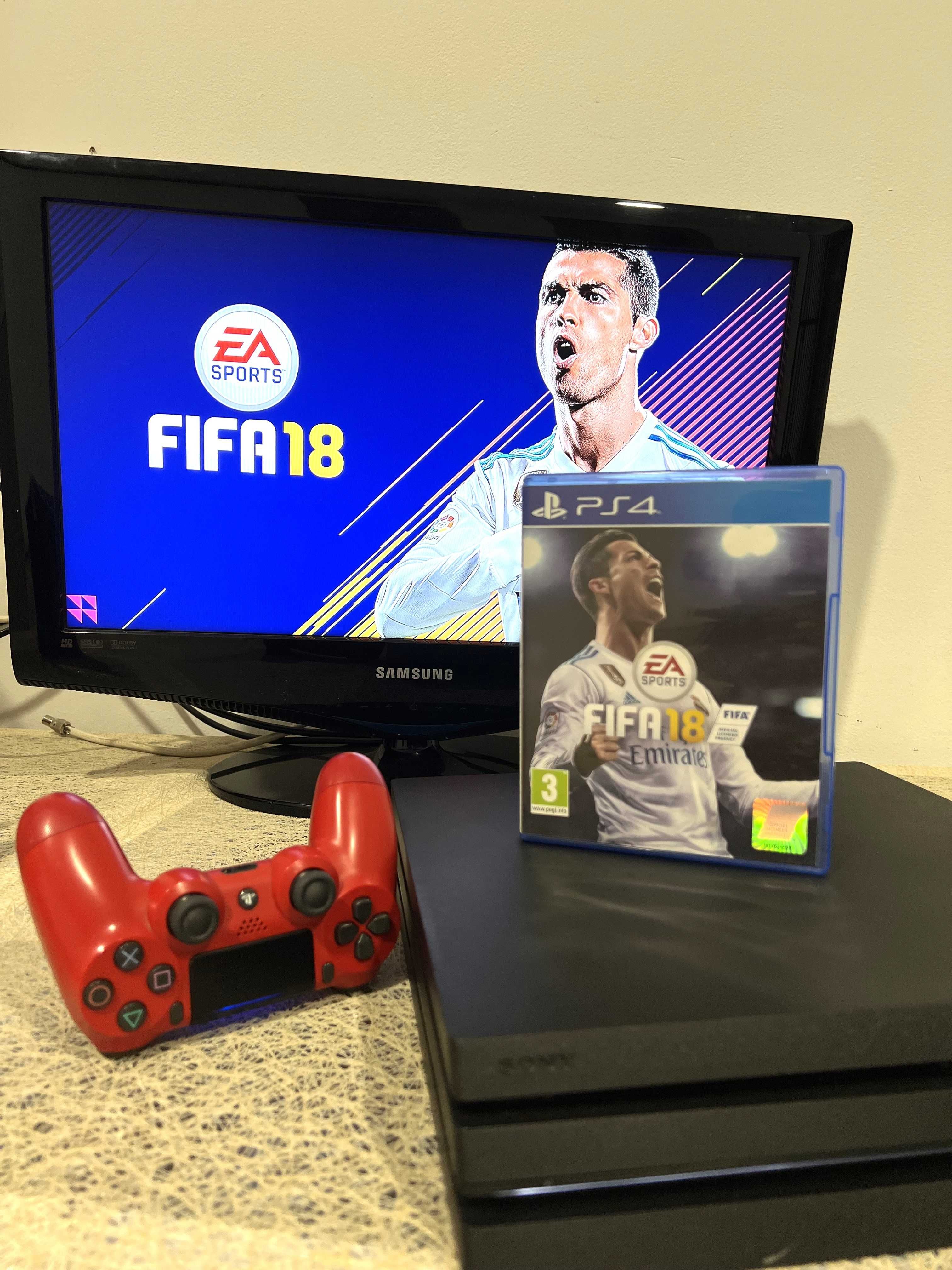 Consolă PlayStation Sony PS4 Pro, 1TB cu 4 jocuri!