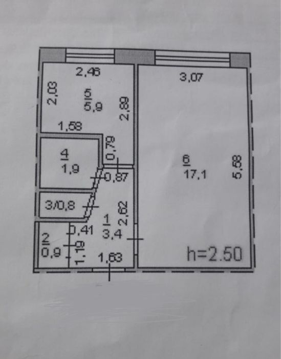 Продается отличная 1 комнатная квартира.