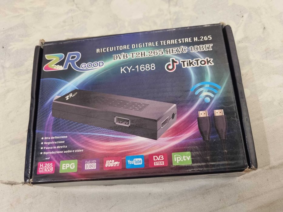 ZR Good KY-1688 DVB-T Receiver hdmi ip tv 1080p