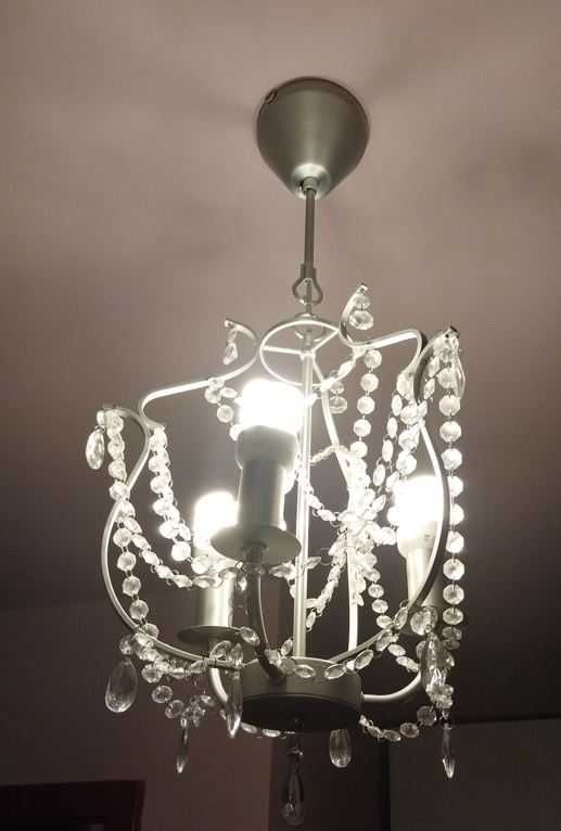 Vand Candelabru 3 brate / becuri cu pietre , camera fete