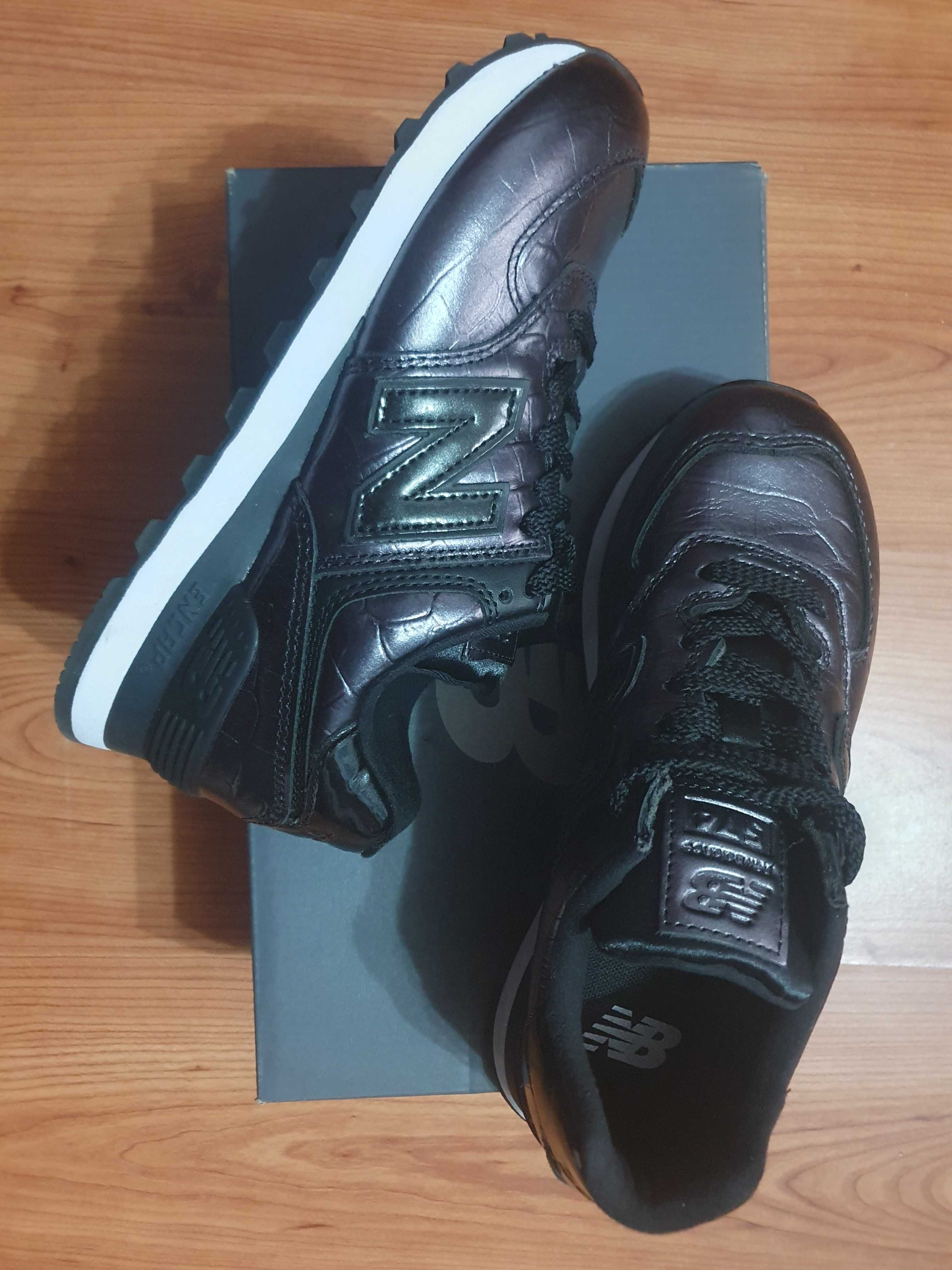 New Balance 574, gri metalizat