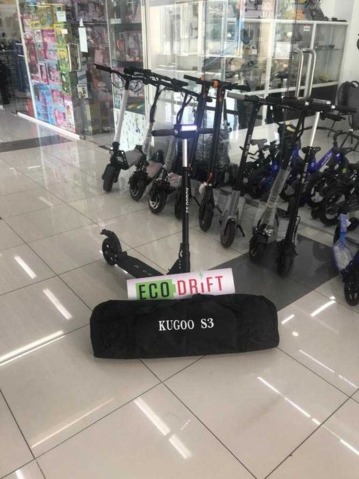 Электросамокат Kugoo S3 Jilong Оригинал 100% Гарантия+Подарок Доставка