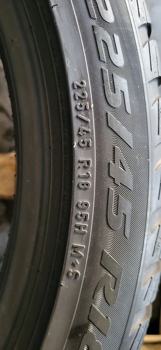 4 anvelope 225 45 18 pirelli runflat iarna bmw 2022