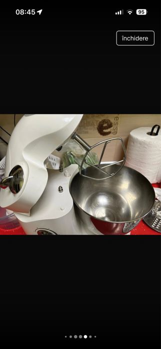 Robot de bucătărie, un cutit defect, vezi ultima poza