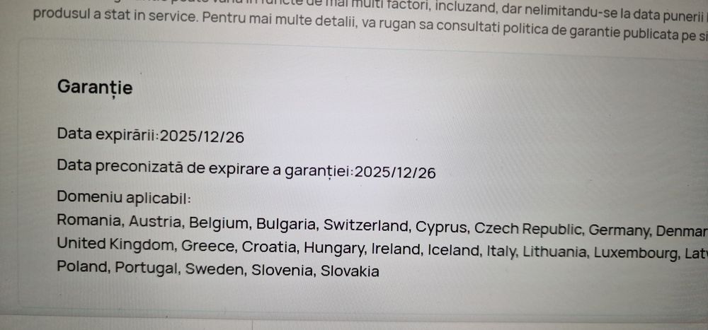 €Huawei watch Ultimate Blue impecabil la cutie full