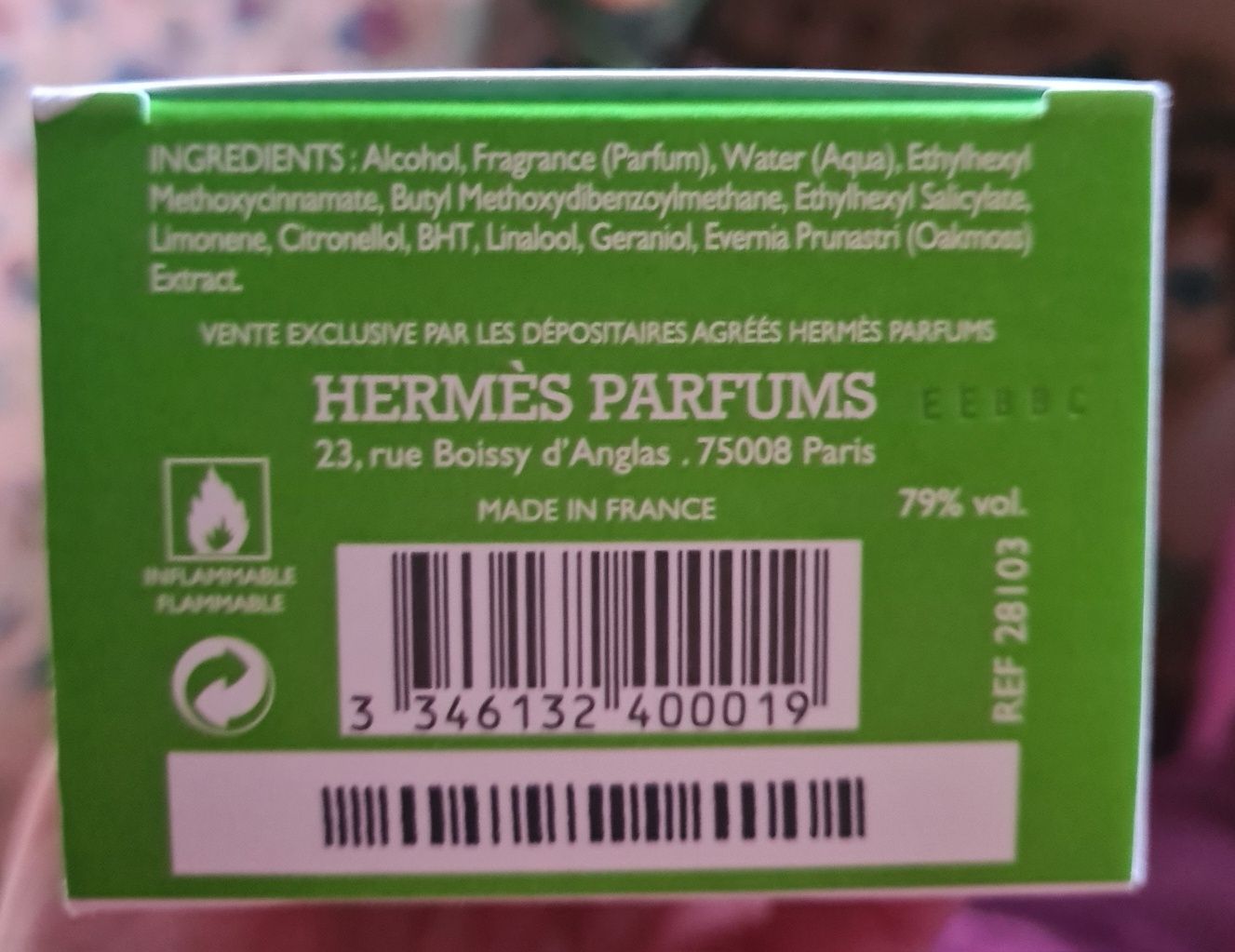 Hermes, Un jardin sur le toit, apă de toaletă 100ml, original