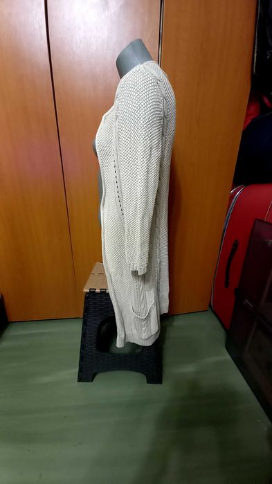 Pulover / Cardigan Et Vous tricotat cu maneci 3/4, UK , M