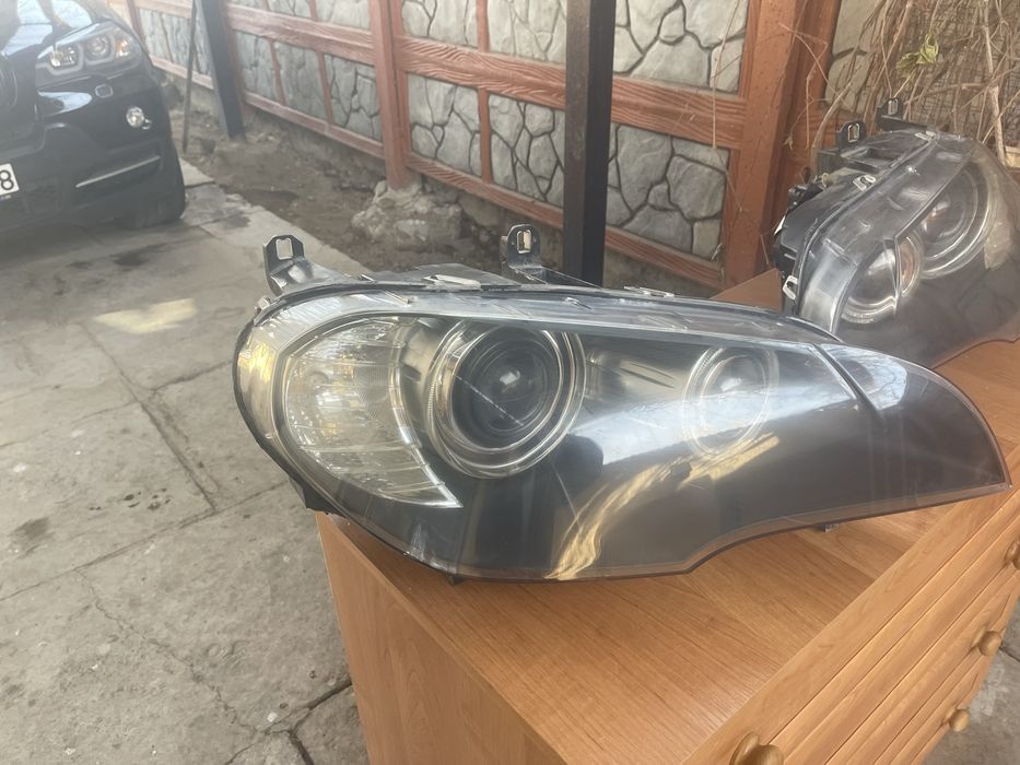 Фары переднии БМВ х5 е 70   07-10 год