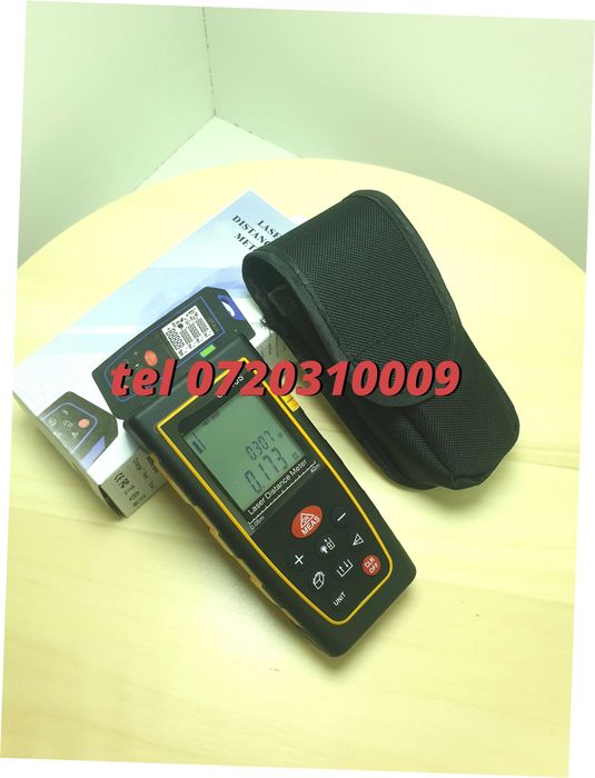 Telemetru Laser Profesional 40 M Precizie  2mm Protectie Ip54 p