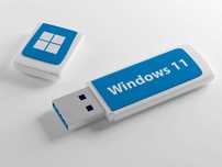 Stick bootabil Windows 11 Home + Pro + Office + licenta originala noua