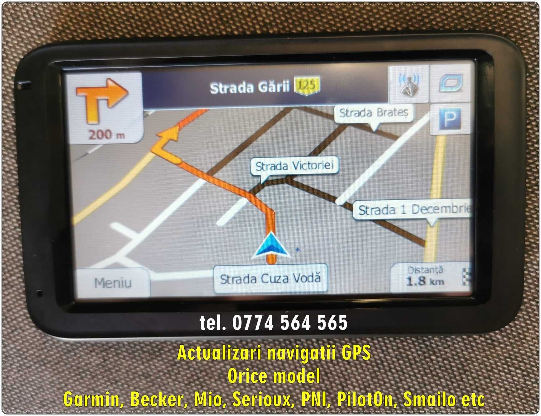 Harti  Actualizare Navigatii GPS orice model Piloton Mio Garmin TomTom