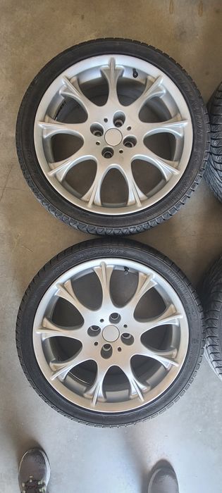 Set 4 roti de 17 jante aliaj si anvelope
