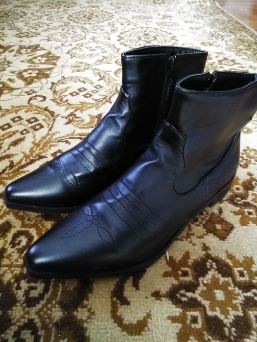 Cizme cowboy/western  bărbătești piele noi