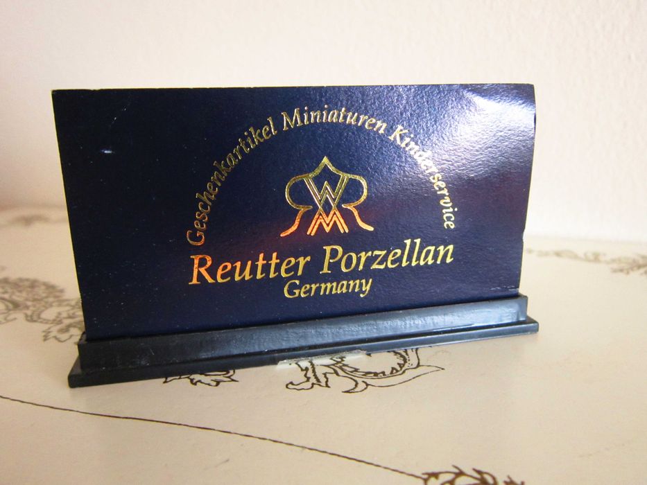 cadou deosebit rar Reutter Germany miniaturi  Dollhouse 1:12
