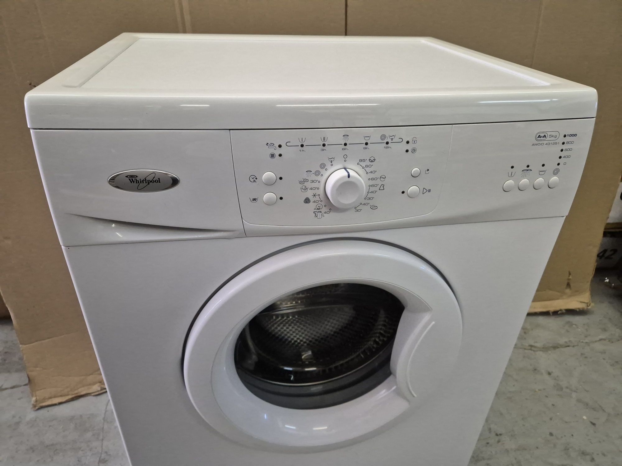 Mașina de spălat Whirlpool 5 kg 1000 rotatii A+ AWO/D 431251