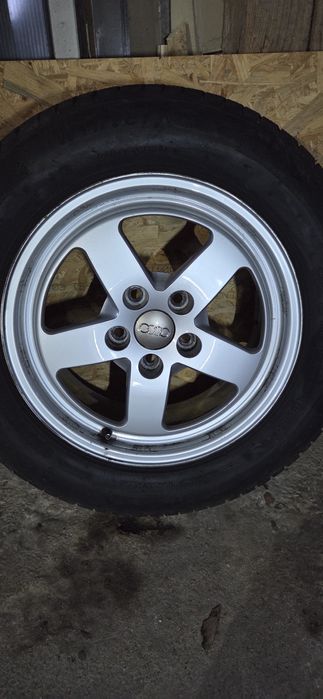 АUDI магнезееви джанти със зимни гуми 215/55/16 7J ET42 5x112 DOT2723