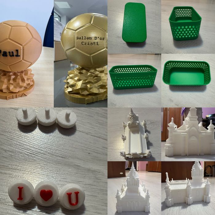 Obiecte 3D unice pentru casă și cadou – realizate cu imprimantă 3D