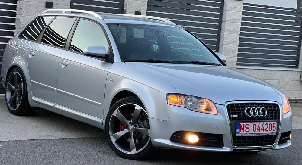 Audi A4 S-line plus, 170cp, navigatie, jante Rotor