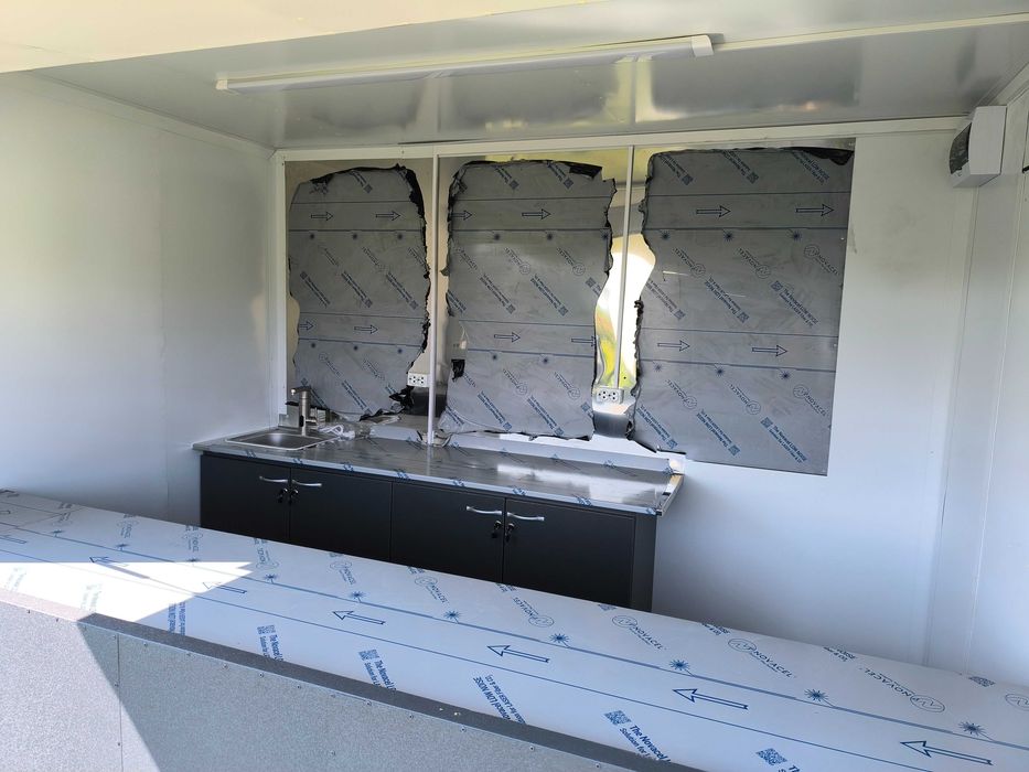 Rulota comerciala Fast food, Noua lungime 3m OMOLOGATA RAR - NOUA!