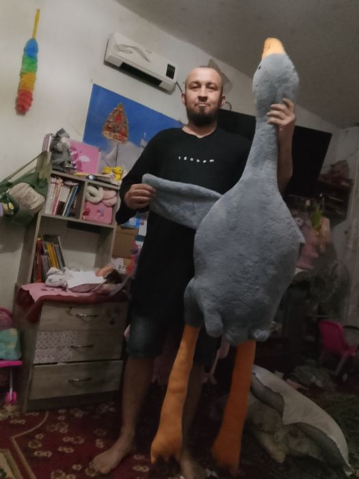 мягкая игрушка лебедь