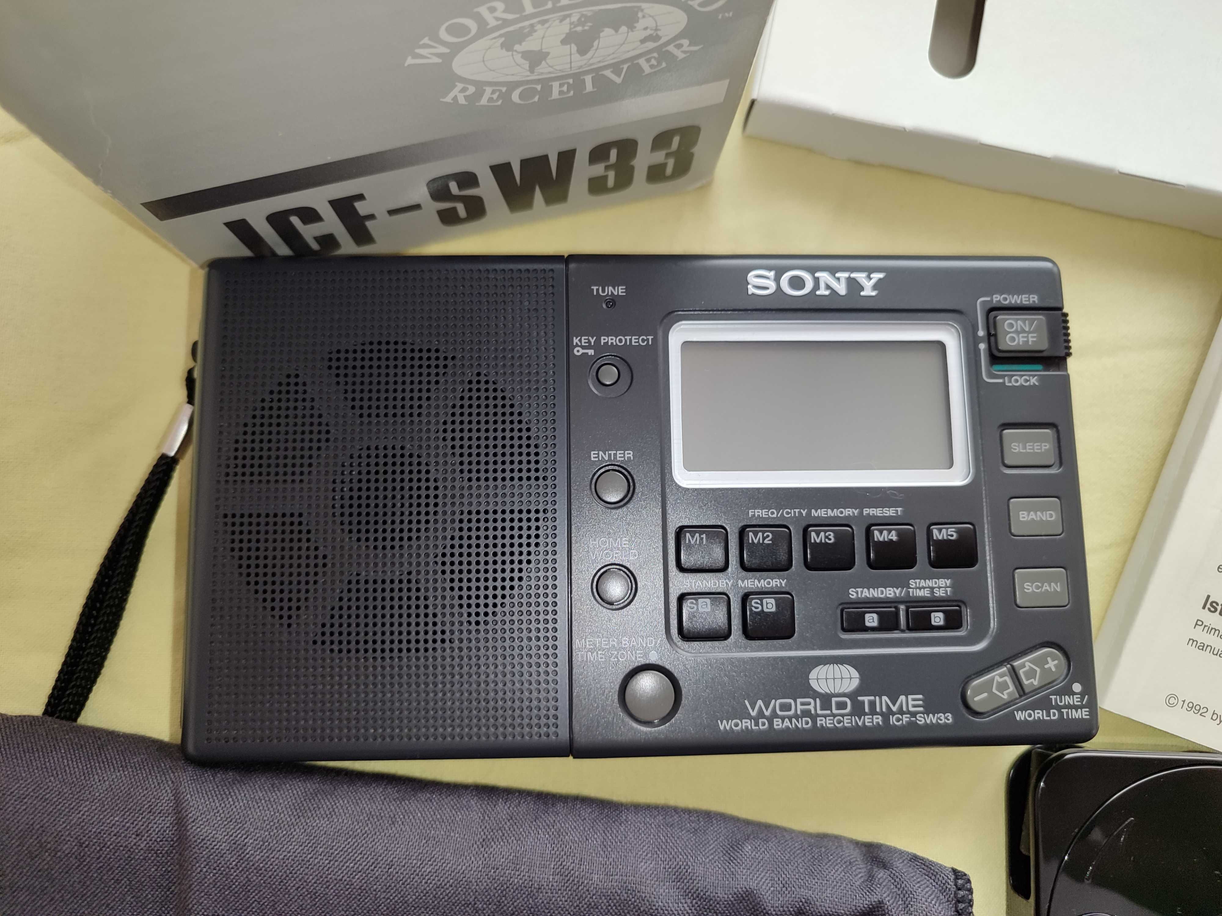 Радио Sony ICF-SW33 FM World Radio