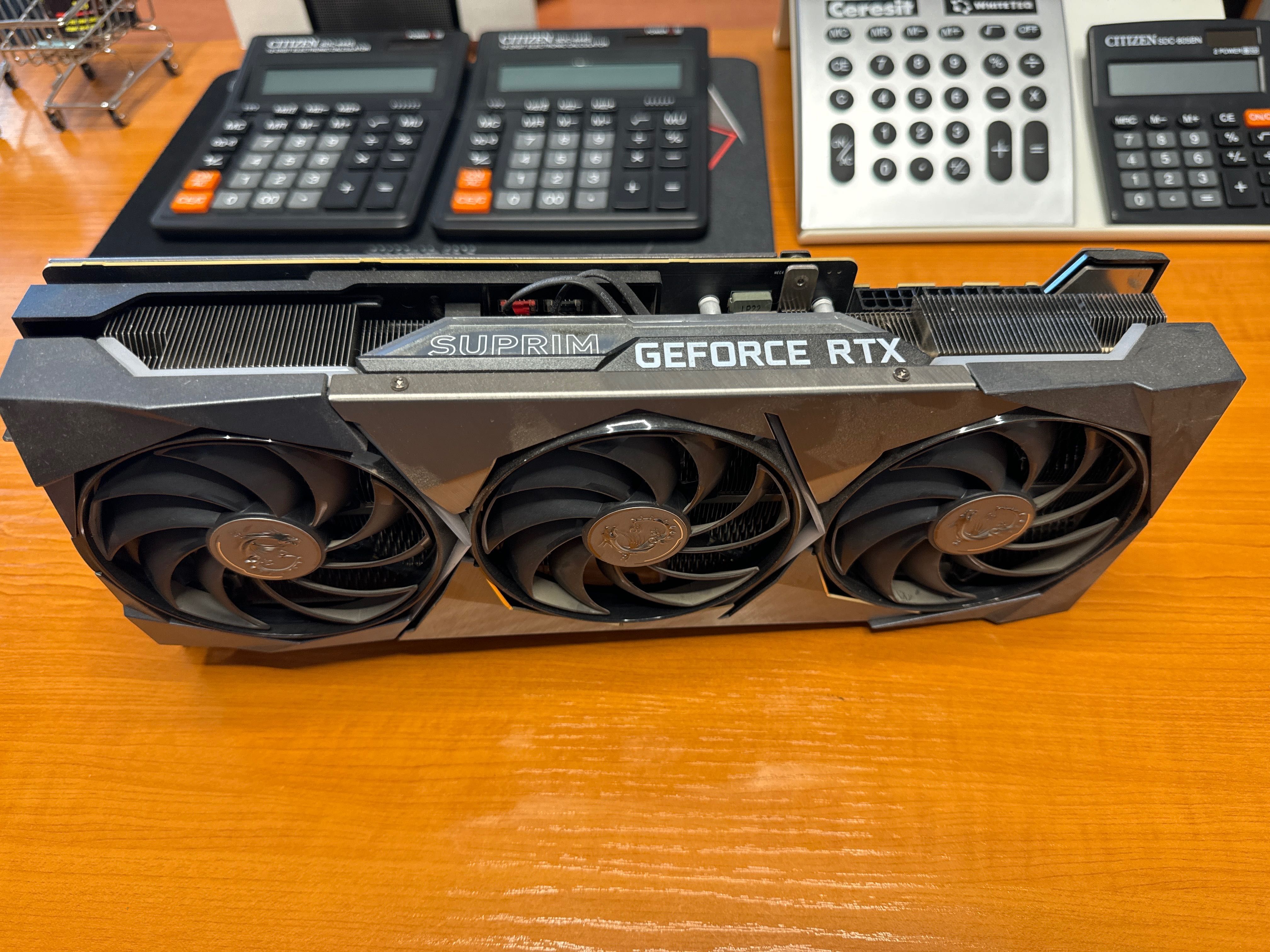 Suprim Gaming video card GPU Ge Force RTX 3080