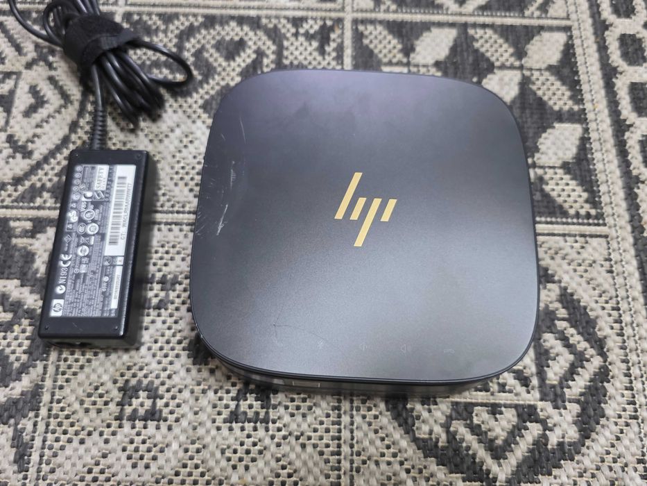 Mini pc HP Elite Slice intel i5-6500T, 256GB SSD, 8Gb + boxa dedicată