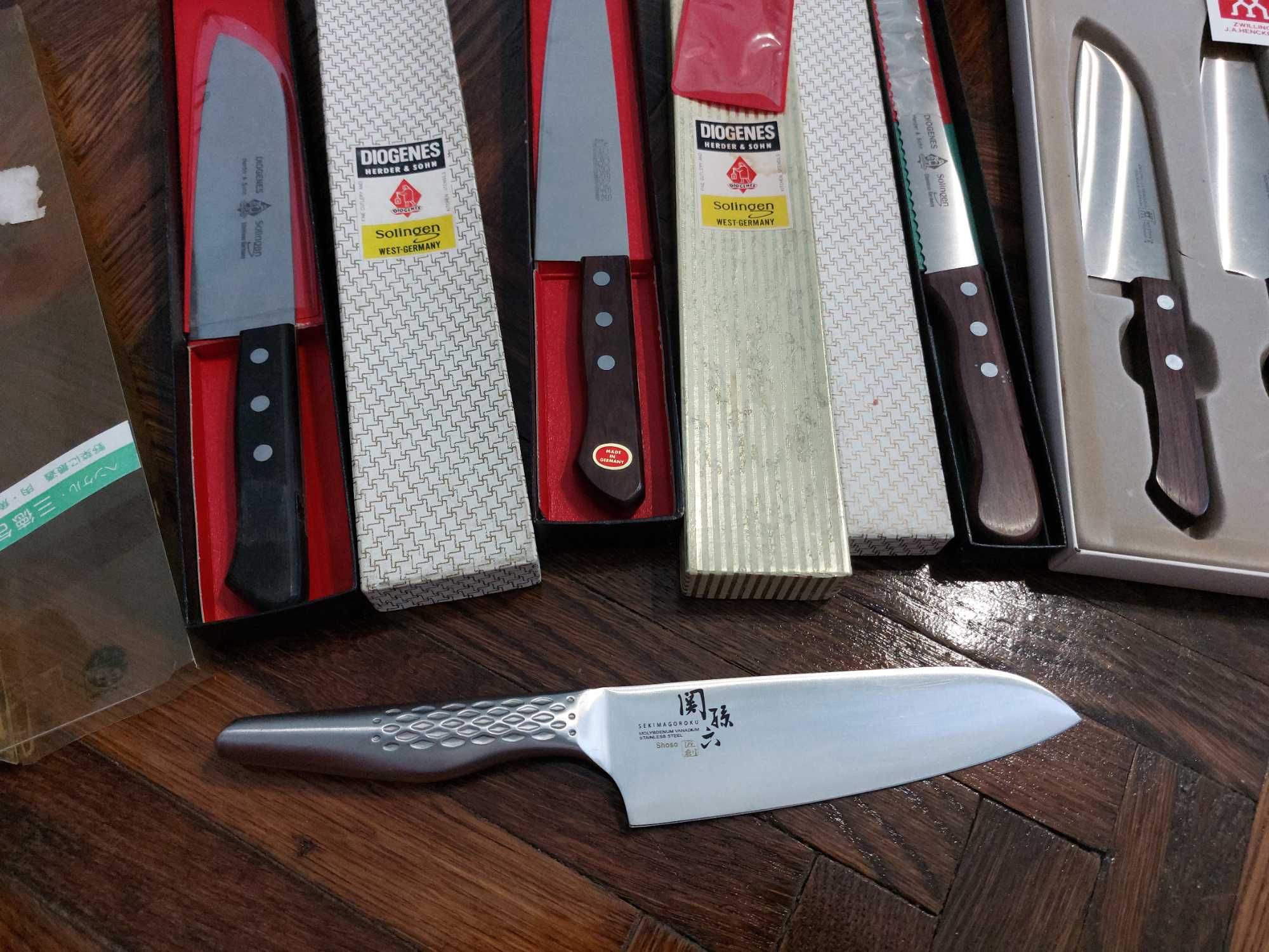 Cutite Profesionale Bucatarie Vechi Japoneze Originale!