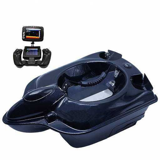 Barcă de nadă completă cu GPS, sonar și husa, Boatman Fighter