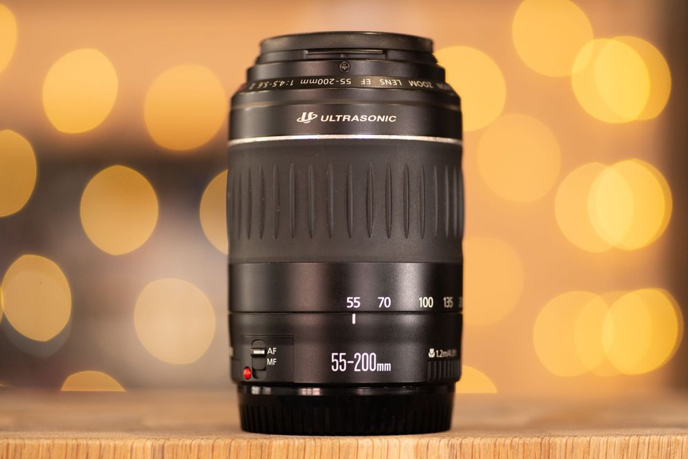 Canon 55-200mm f/4.5-5.6 USM II EF обектив Канон