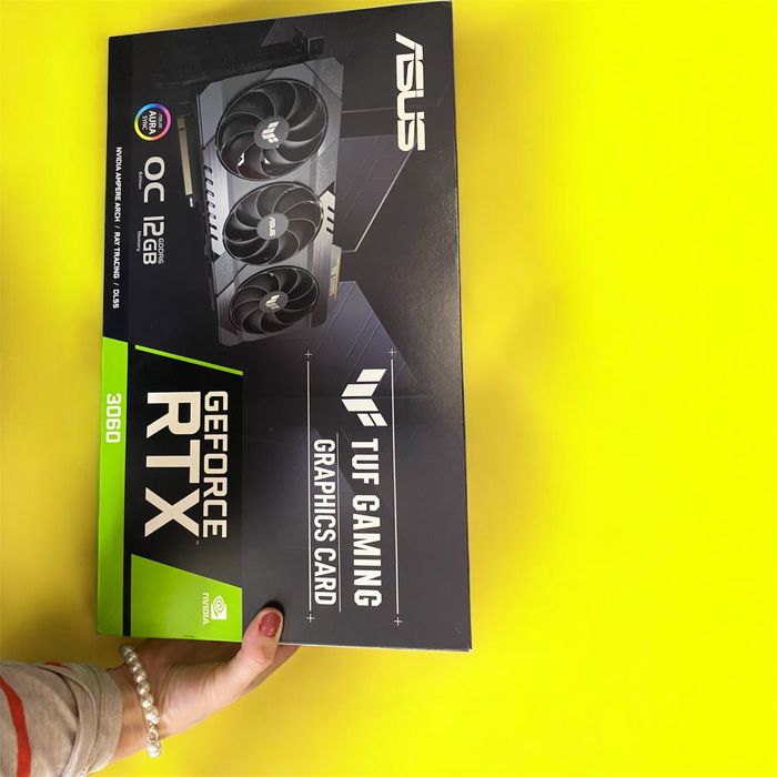 Placa video ASUS TUF Gaming GeForce RTX 3060 OC Edition (12GB GDDR6)