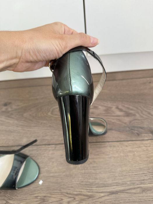 Sandale de piele Marelbo de dama cu toc