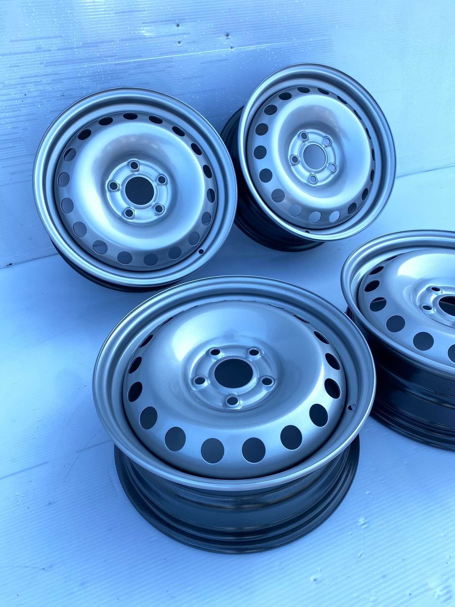 Jante noi metalice R15 Renault Kangoo Mercedes Citan originale 5x108