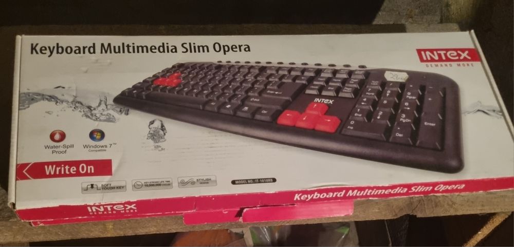 Tastatura Multimedia  Intex Slim Omega
PS2
2 buc
30 lei / buc
Nefolosi