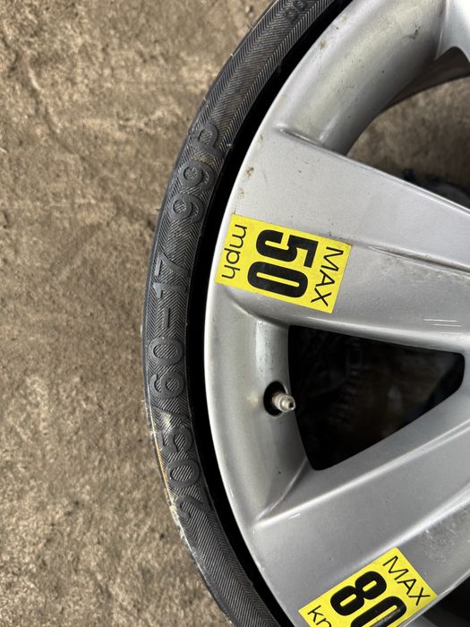 Резервна гума патерица за Audi A6 4f 205 60 17 Allroad 4f0601025as