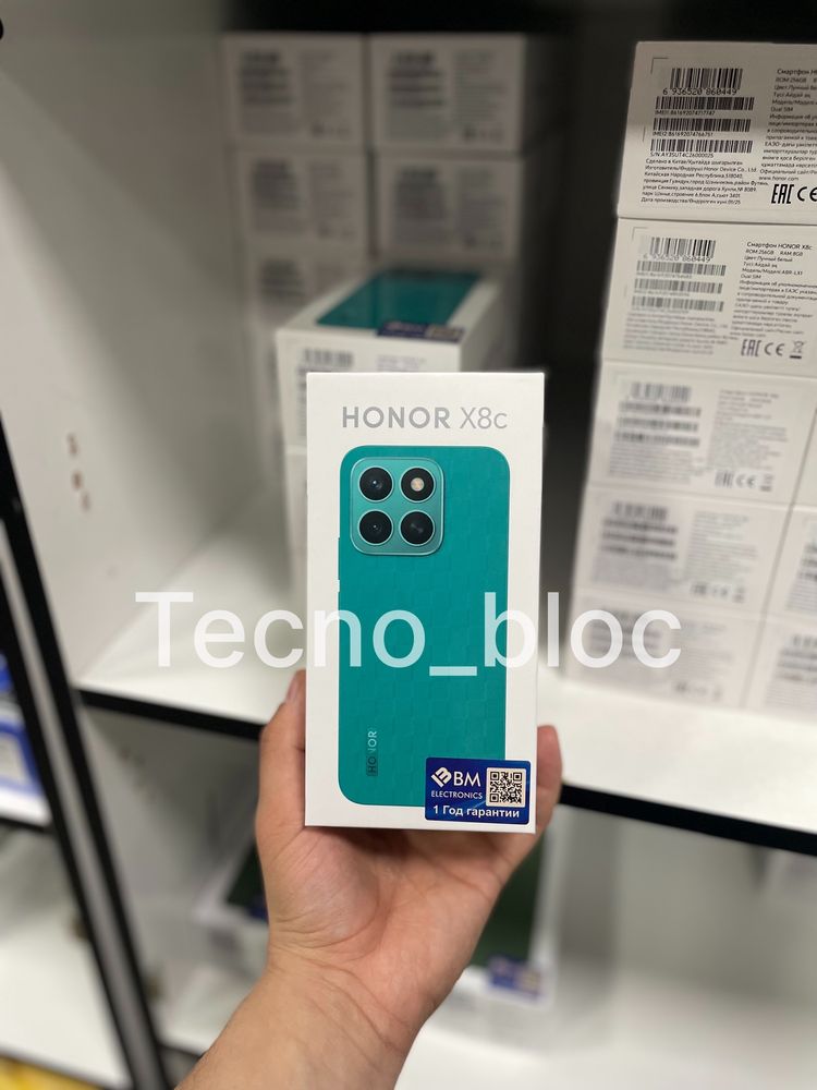 Honor X8C 8/256 – Новая модель | 1 год гарантии | Лучшая цена!