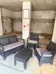 Mobilier terasa imitatie ratan