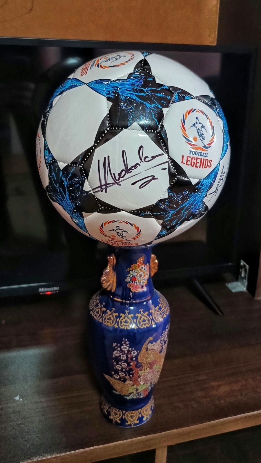 Minge de colecție cu autografe Football legends