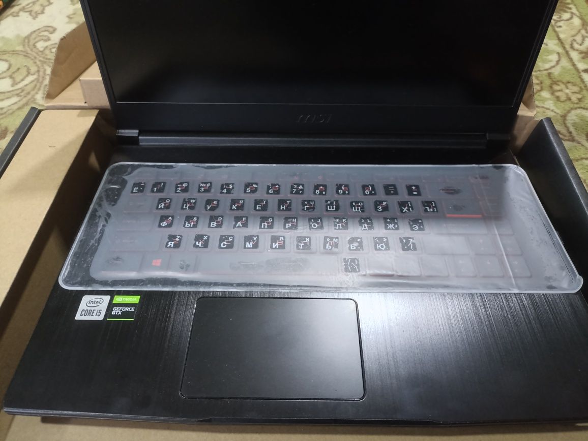 Notebook MSI thin  Gaming GF63 16/512