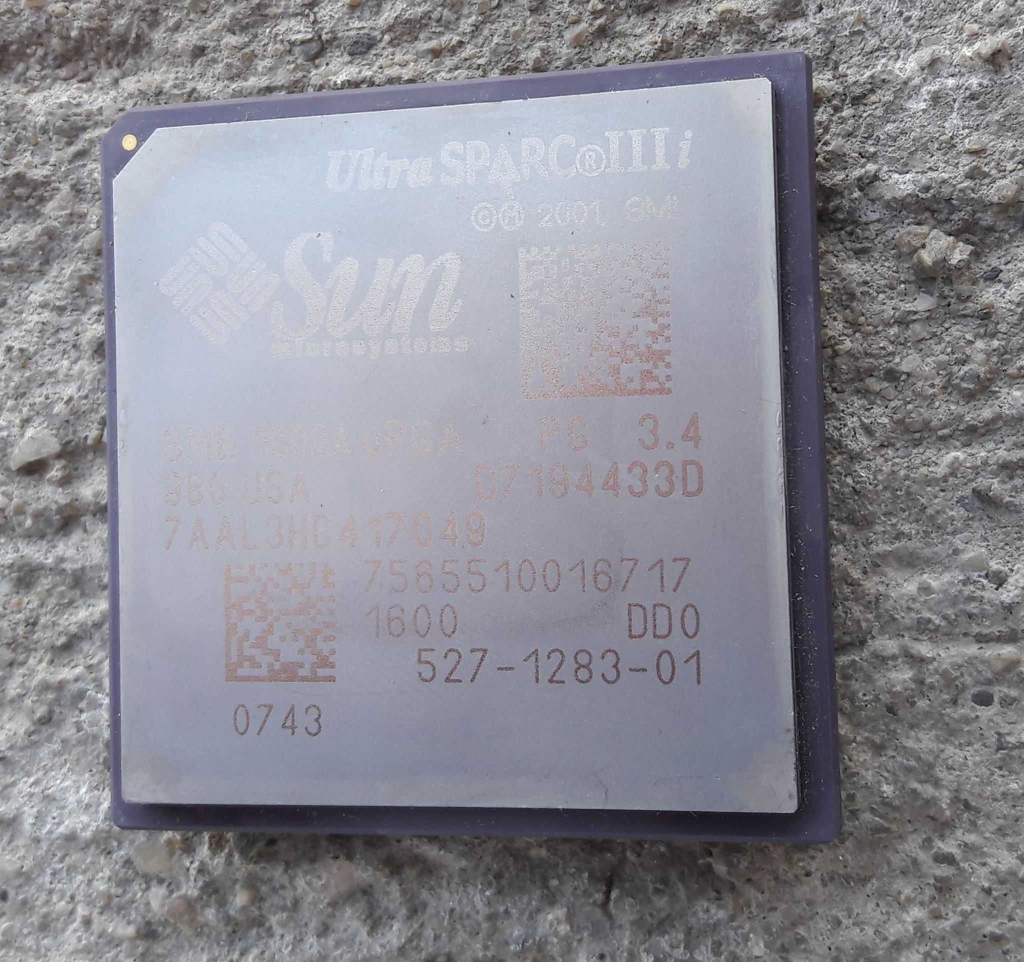 Procesor de colectie Sun Microsystems UltraSparc IIIi 1600MHz