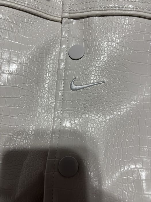 Jacheta piele supreme x nike