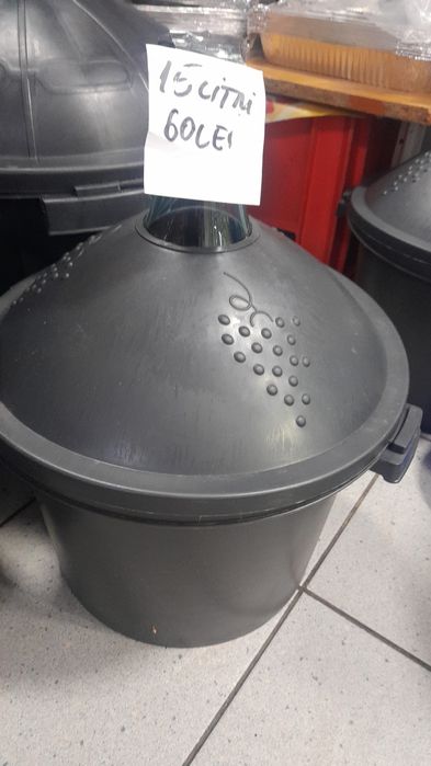 Damigene 5-10-15-25-50L cu cos, noi preturi în poze