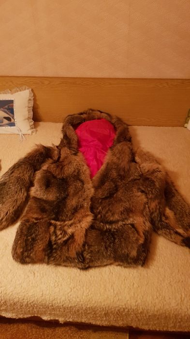 ПРОМОЦИЯ!!!Палто от чакалски кожи