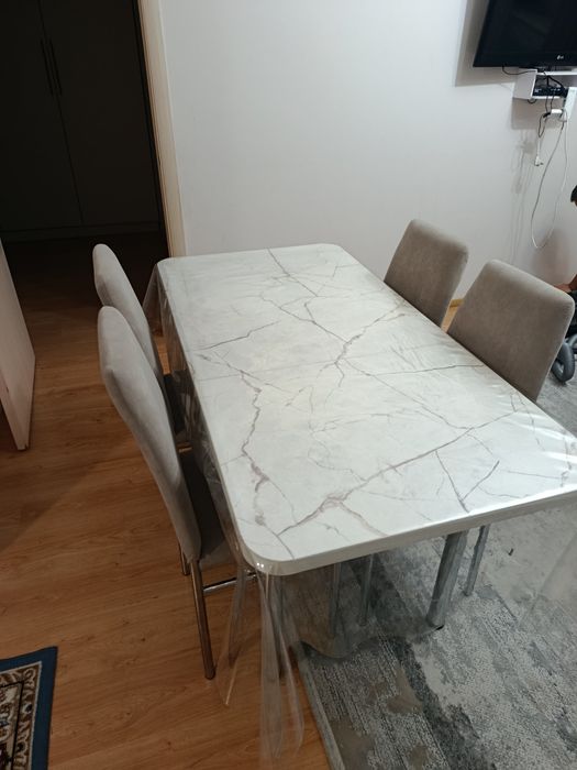 Стол со стульями трансформер