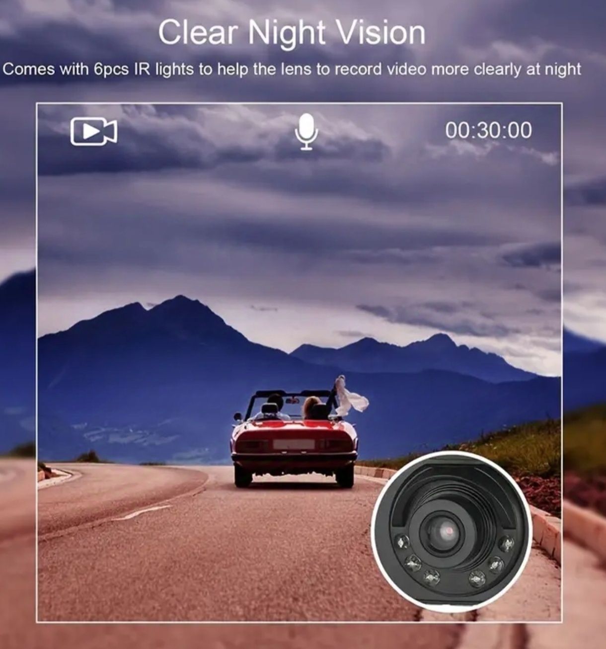 NOUA Camera bord 1080p