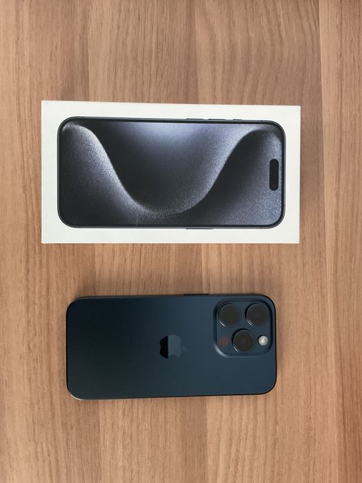 Iphone 15 pro blue 128gb