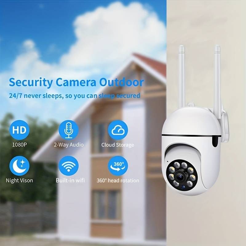 Wifi камера 1080p цветен нощен режим / WIFI Security Cam 1080p