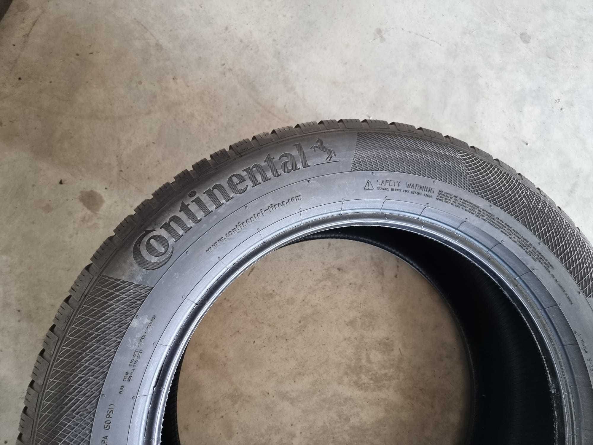 4 Anvelope IARNA 265.55.19 "Continental" [dot 2020];stare foarte buna