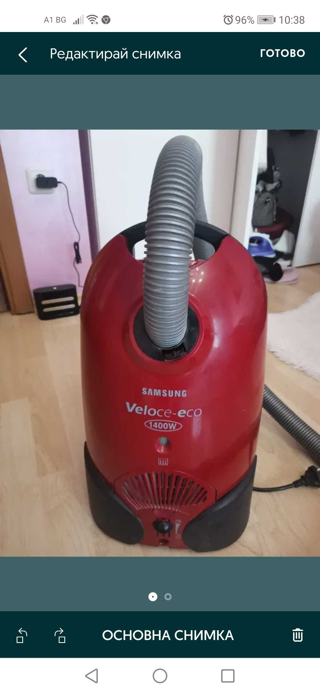 Продавам прахосмукачка Самсунг 1400W