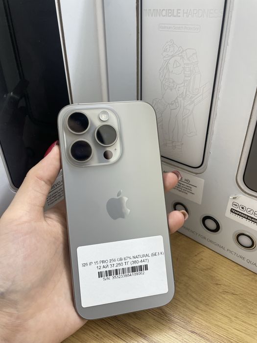 Iphone 15 pro 256 gb 87% / Pintel.kz